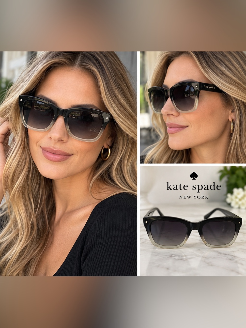 Kate Spade Kisha Gradient Sunglasses